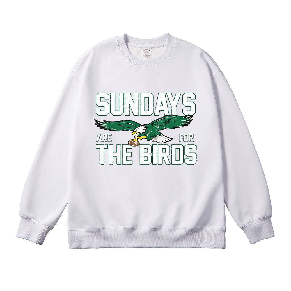 Sundays Are For The Birds Unisex Cotton Sweatshirt