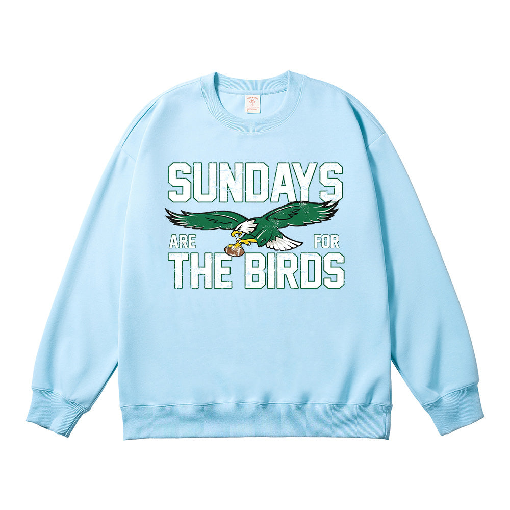 Sundays Are For The Birds Unisex Cotton Sweatshirt