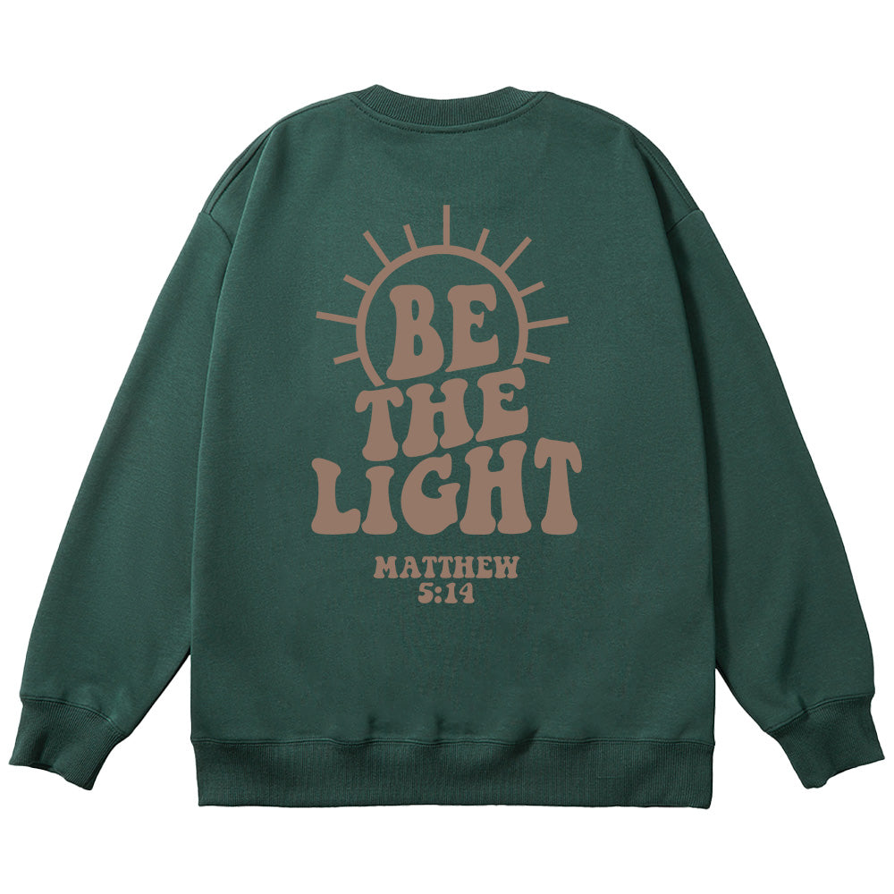 Original Be The Light Unisex Cotton Sweatshirt