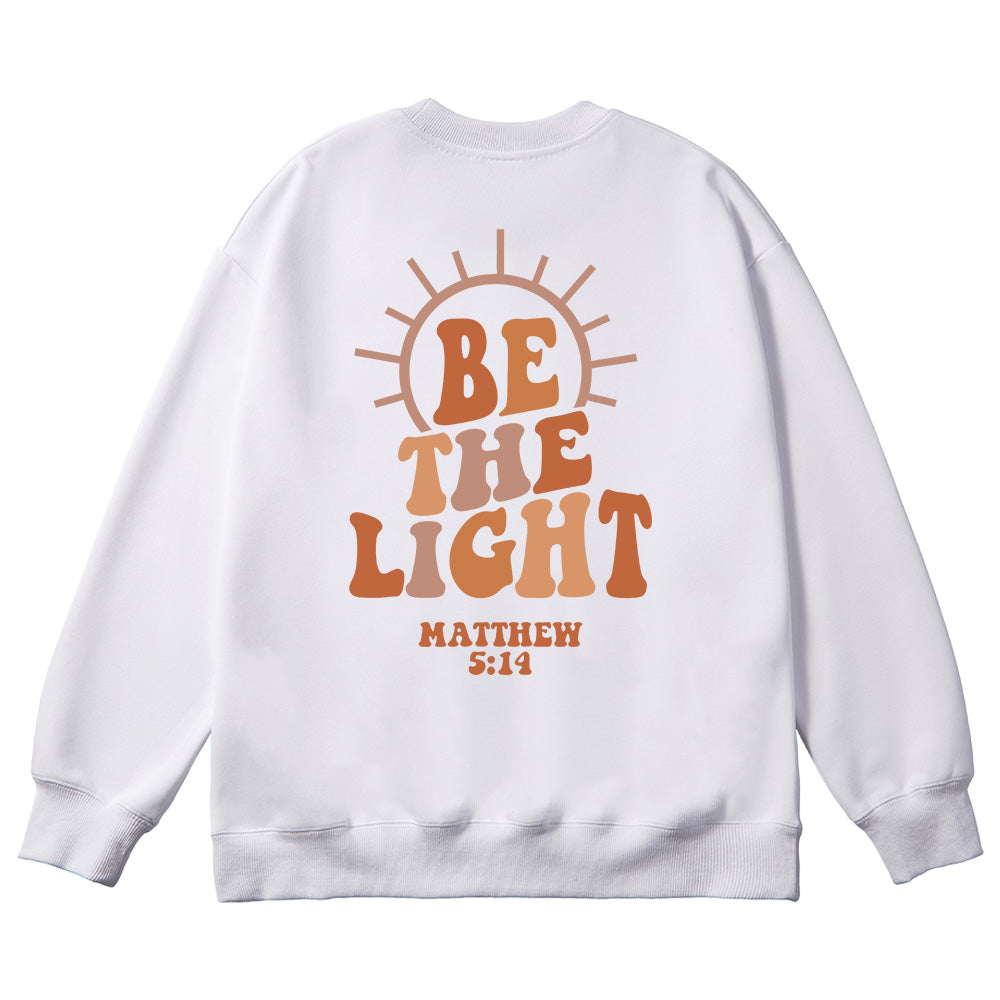 Original Be The Light Unisex Cotton Sweatshirt