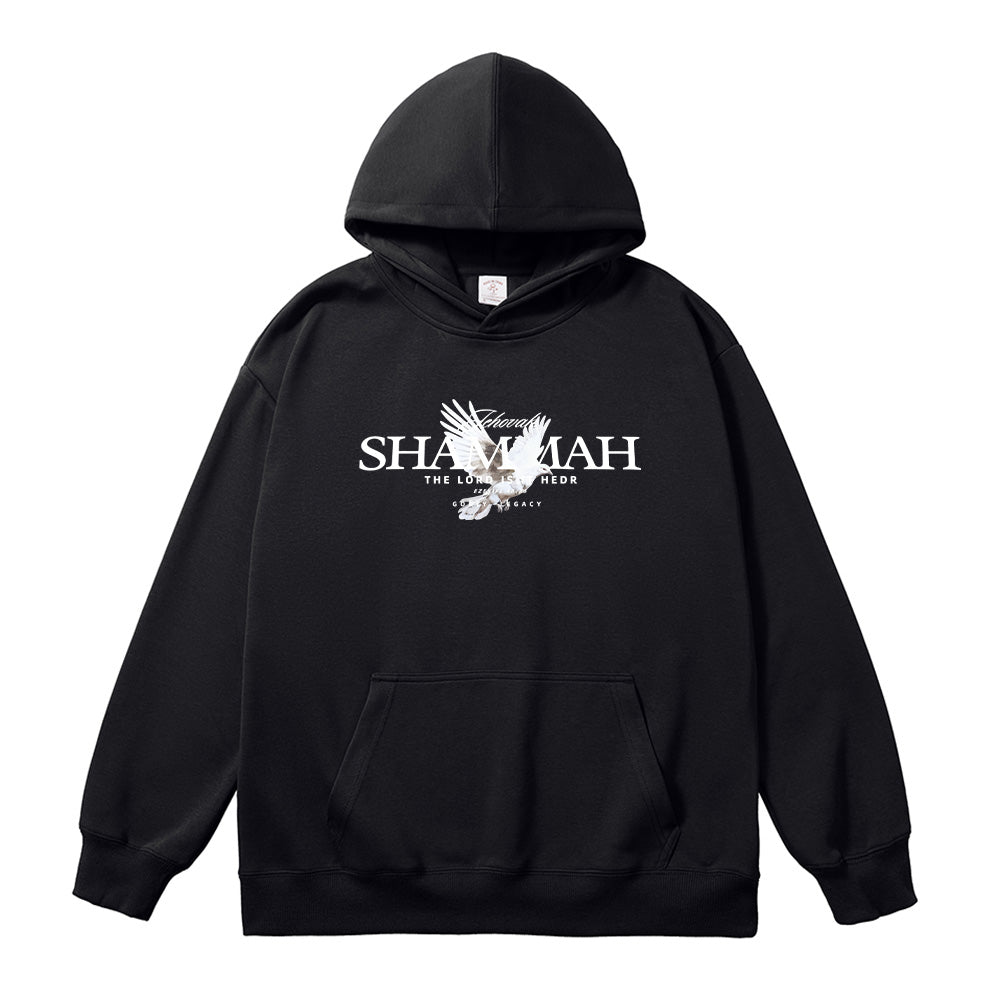 Jehovah Shammah Christian Unisex Cotton Hoodie