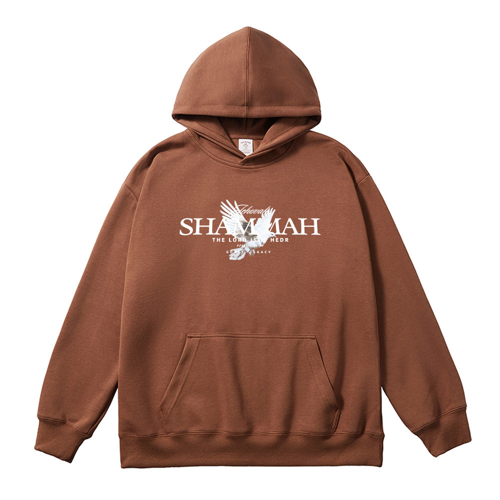 Jehovah Shammah Christian Unisex Cotton Hoodie