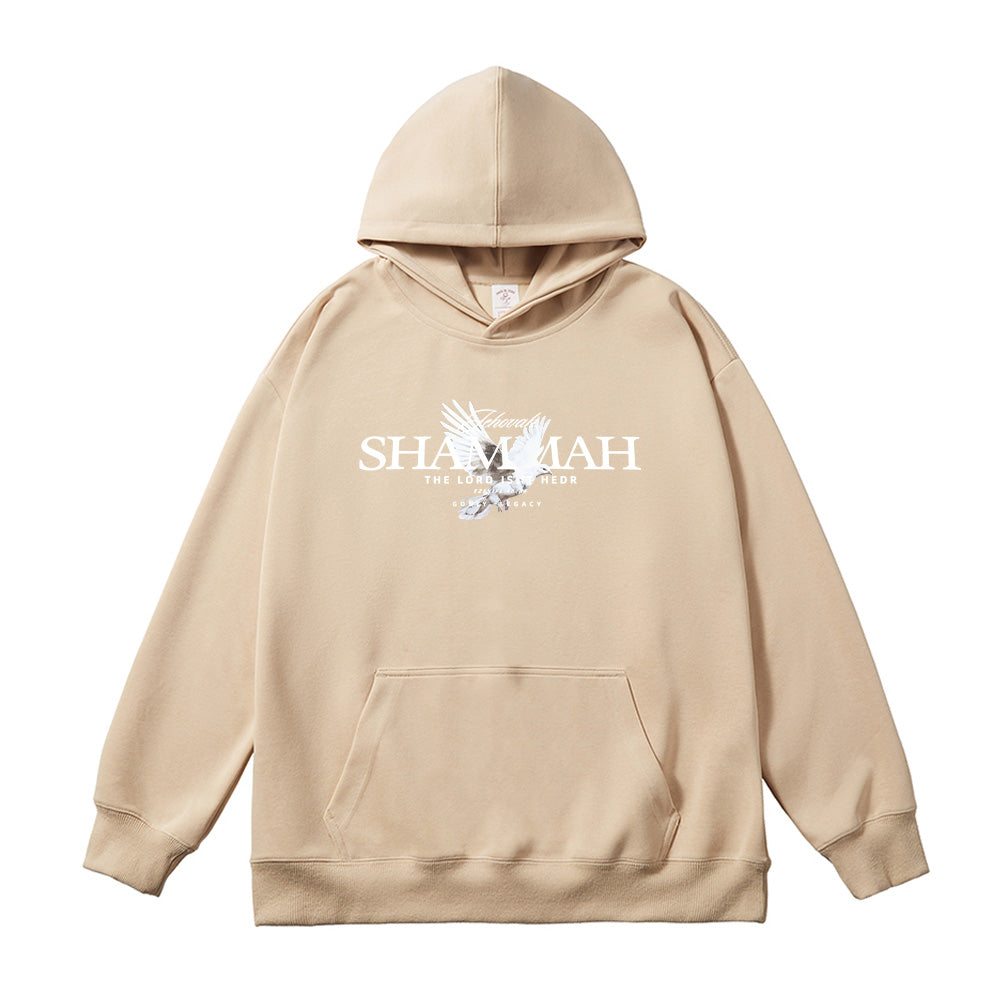 Jehovah Shammah Christian Unisex Cotton Hoodie