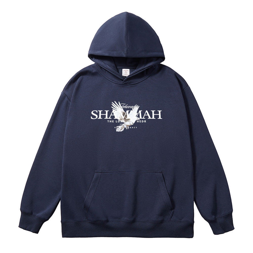 Jehovah Shammah Christian Unisex Cotton Hoodie
