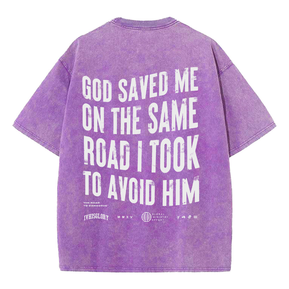 Redemptive Christian Unisex Washed T-Shirt