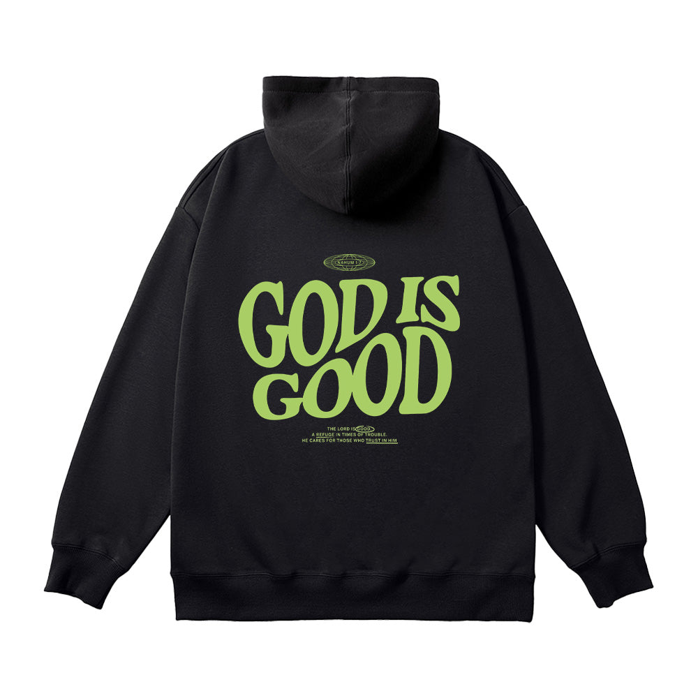 God Is Good Trendy Christian Unisex Cotton Hoodie