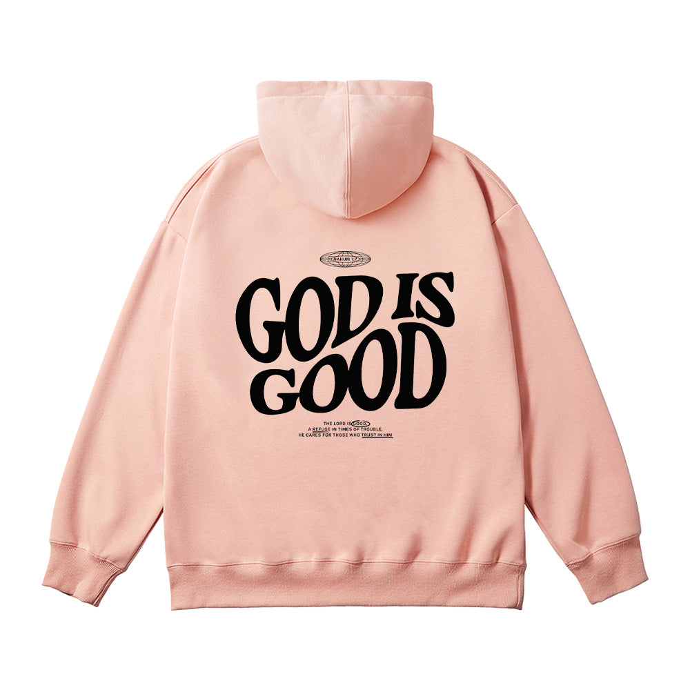 God Is Good Trendy Christian Unisex Cotton Hoodie