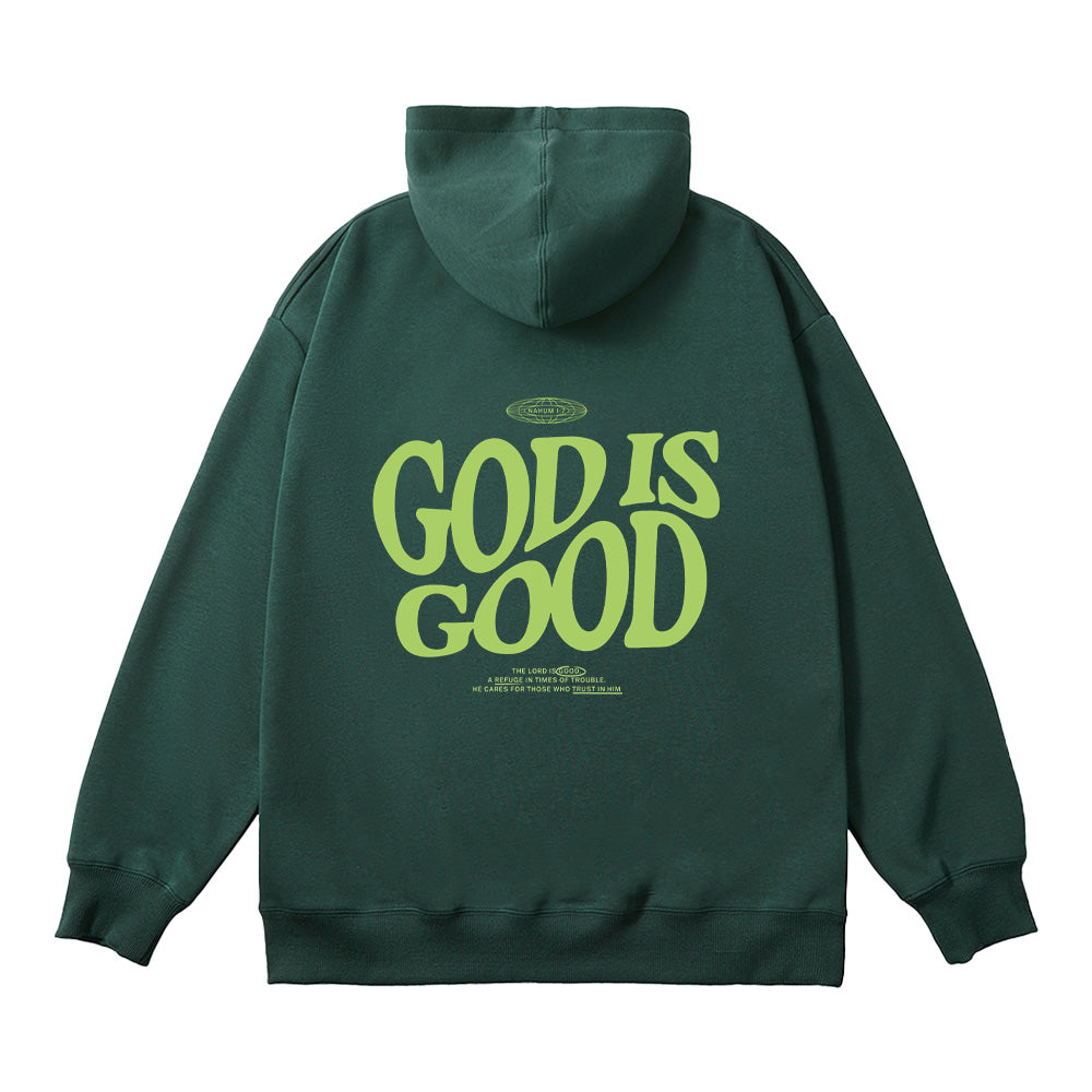 God Is Good Trendy Christian Unisex Cotton Hoodie