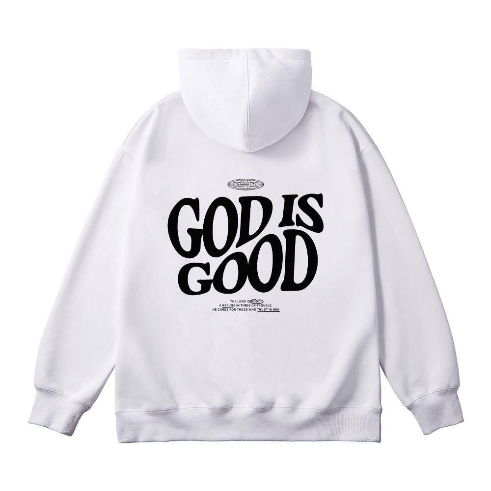 God Is Good Trendy Christian Unisex Cotton Hoodie
