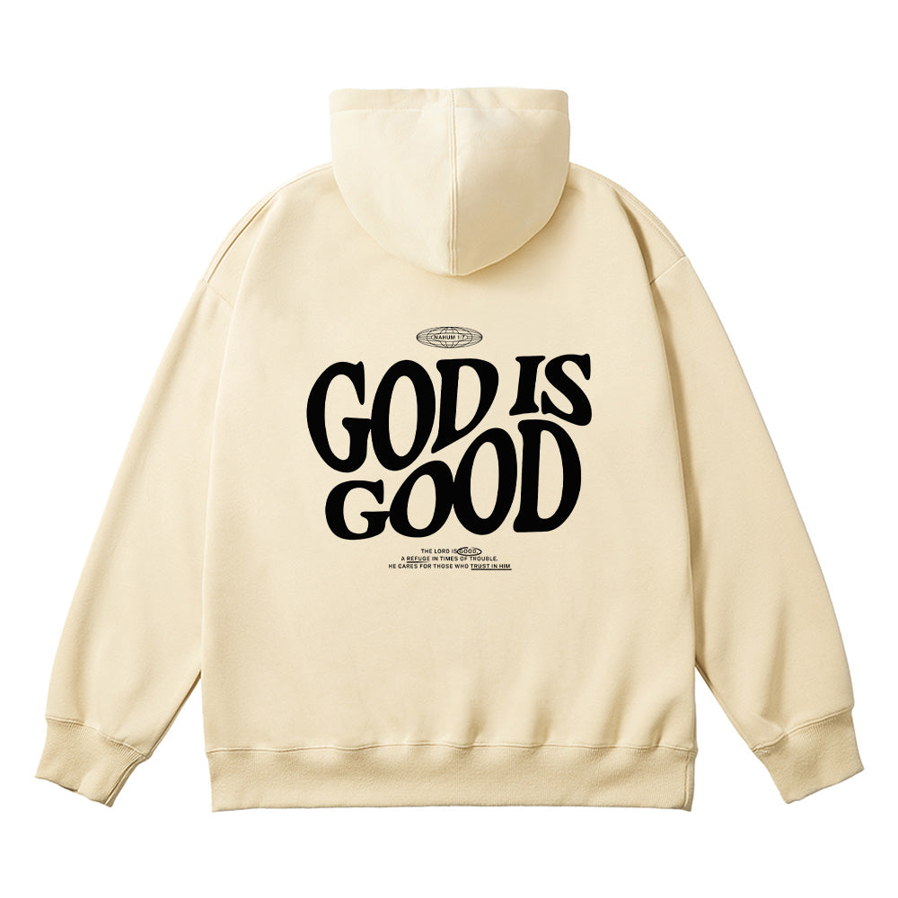 God Is Good Trendy Christian Unisex Cotton Hoodie