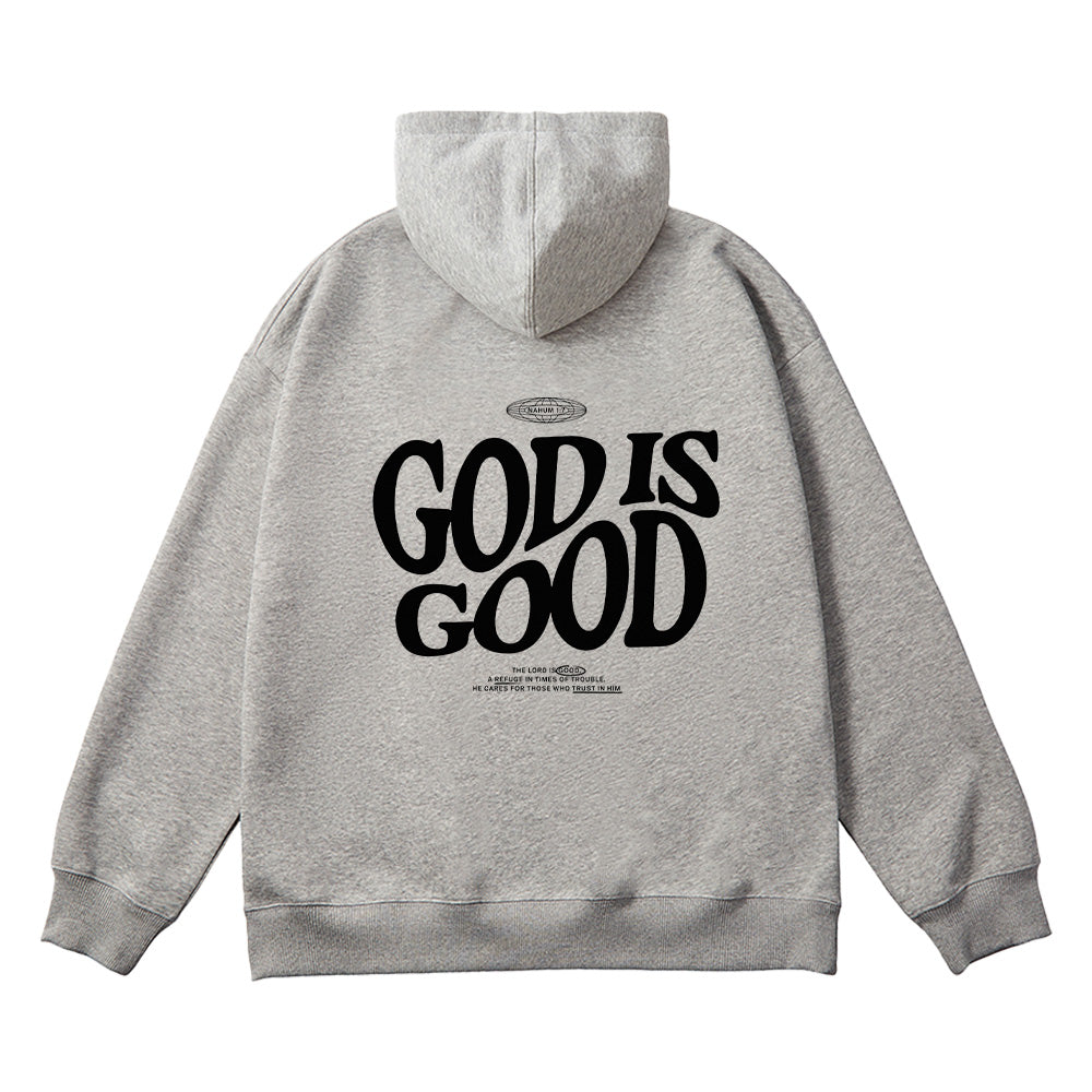 God Is Good Trendy Christian Unisex Cotton Hoodie