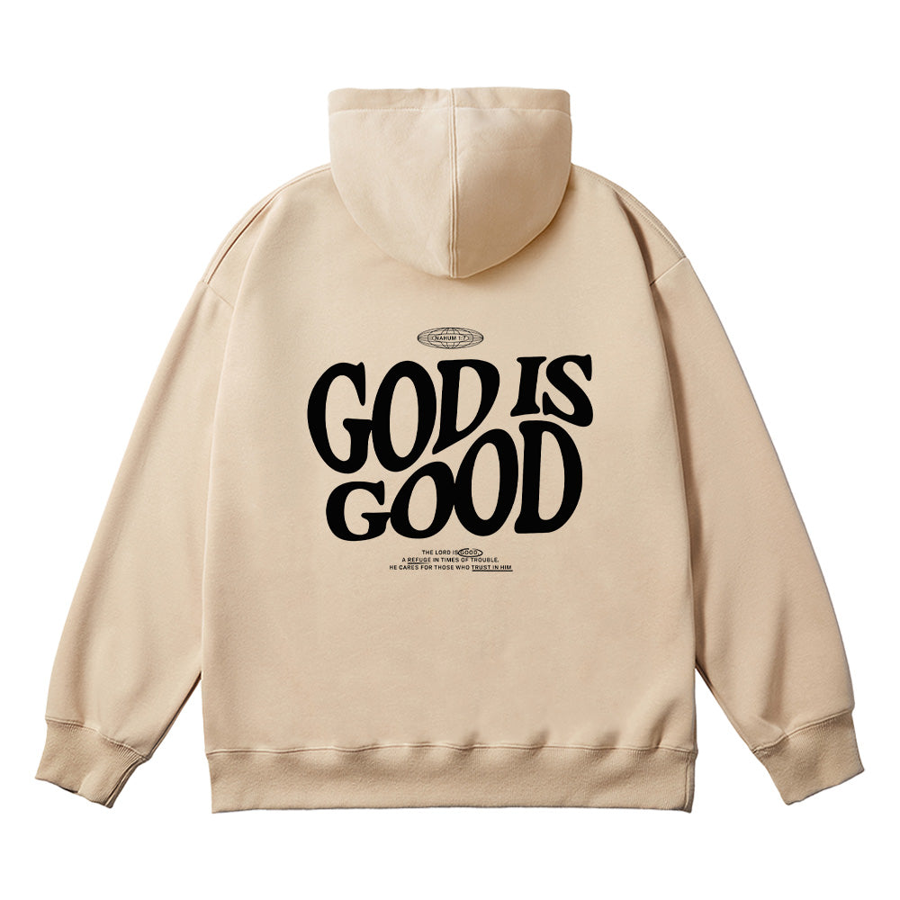God Is Good Trendy Christian Unisex Cotton Hoodie