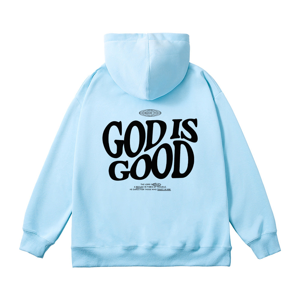 God Is Good Trendy Christian Unisex Cotton Hoodie