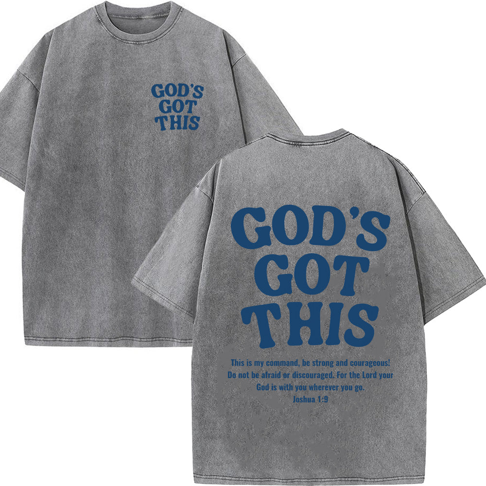 God’s Got This Unisex Washed T-Shirt