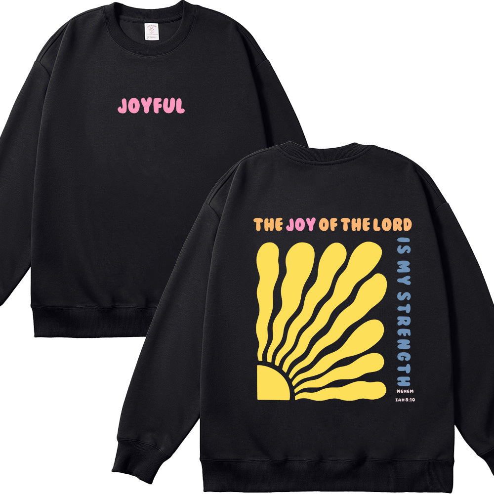 Joy of the Lord Unisex Cotton Sweatshirt