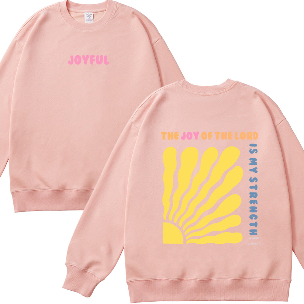 Joy of the Lord Unisex Cotton Sweatshirt