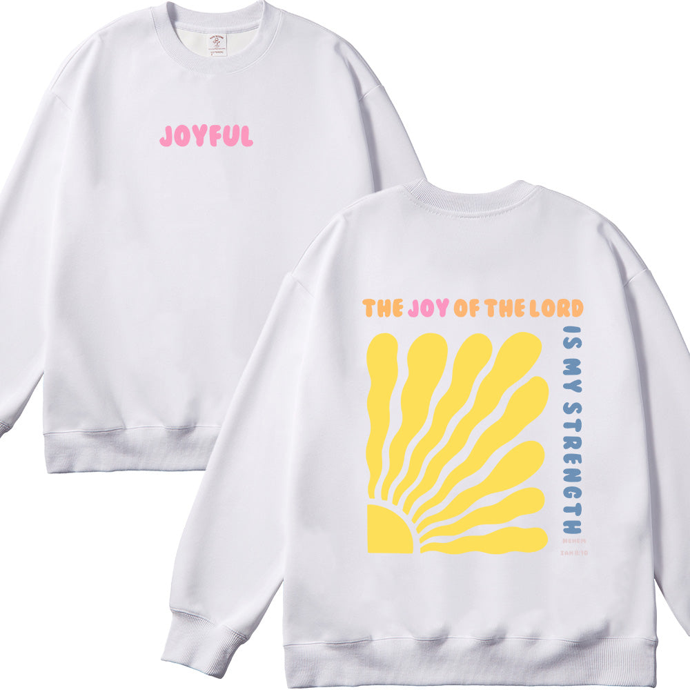 Joy of the Lord Unisex Cotton Sweatshirt