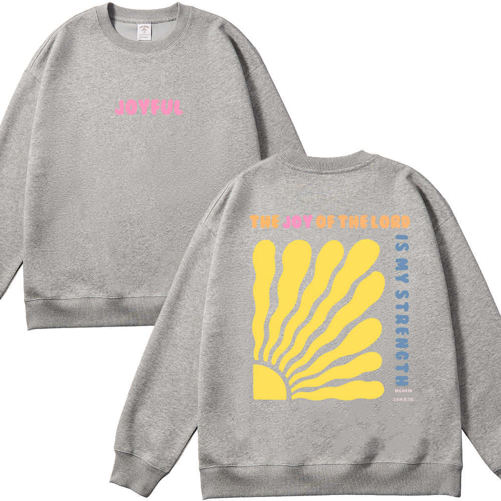 Joy of the Lord Unisex Cotton Sweatshirt