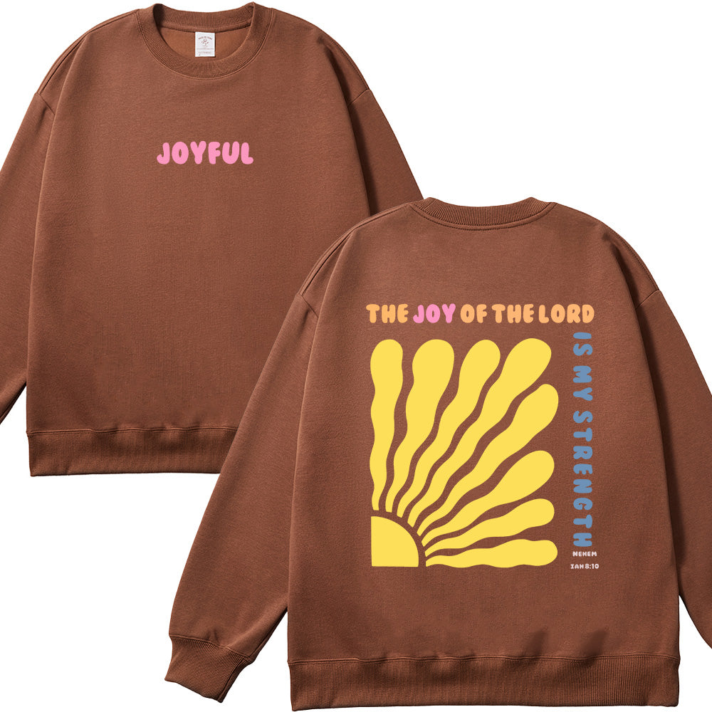 Joy of the Lord Unisex Cotton Sweatshirt