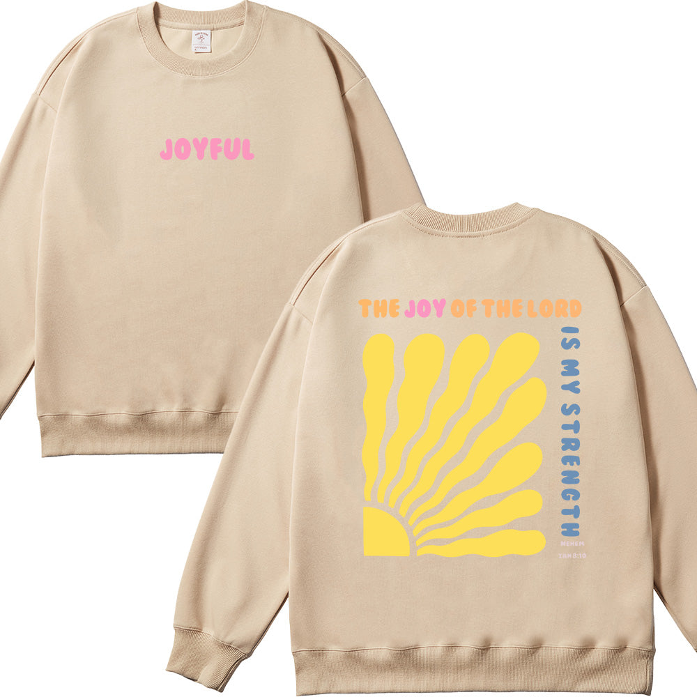 Joy of the Lord Unisex Cotton Sweatshirt