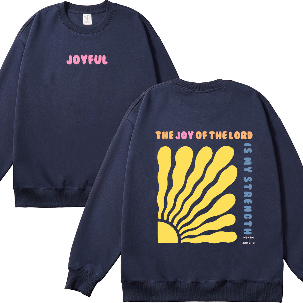 Joy of the Lord Unisex Cotton Sweatshirt