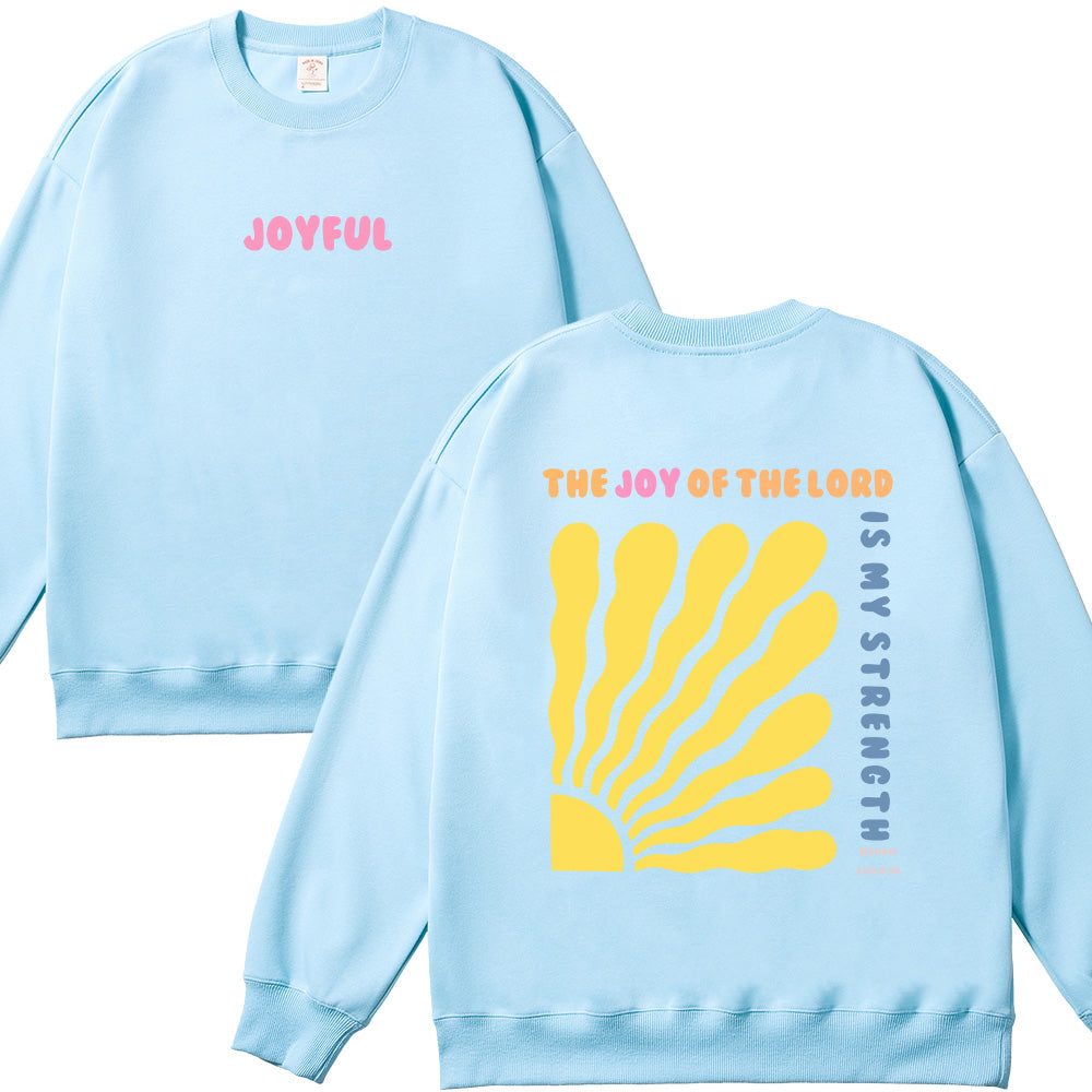 Joy of the Lord Unisex Cotton Sweatshirt
