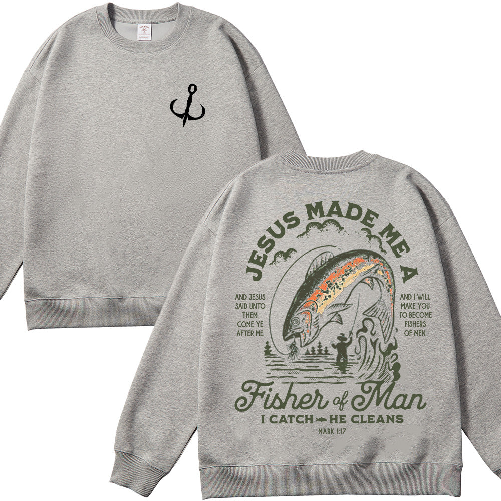 Fisher of Men Christian Unisex Cotton Sweatshirt