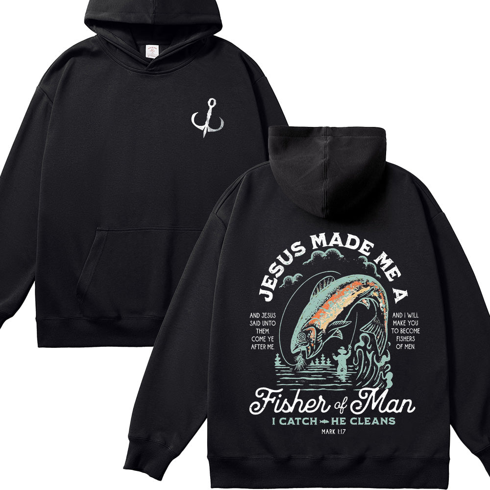 Fisher of Men Unisex Cotton Hoodie