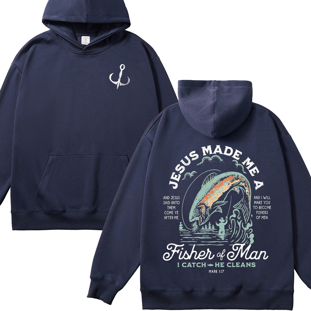 Fisher of Men Unisex Cotton Hoodie