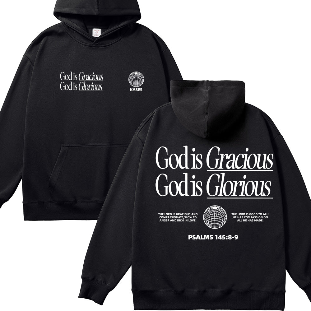 God Is Gracious Christian Unisex Cotton Hoodie
