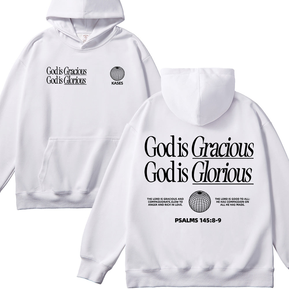 God Is Gracious Christian Unisex Cotton Hoodie