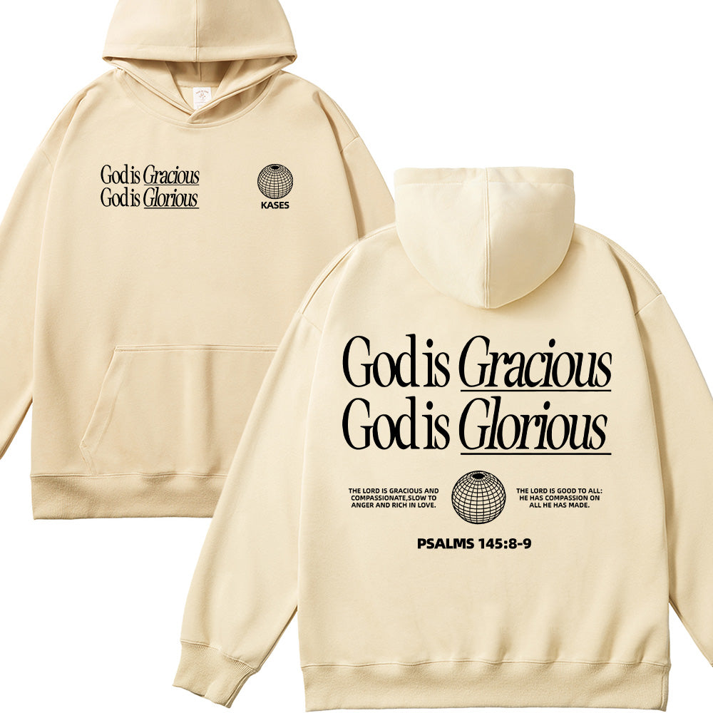 God Is Gracious Christian Unisex Cotton Hoodie