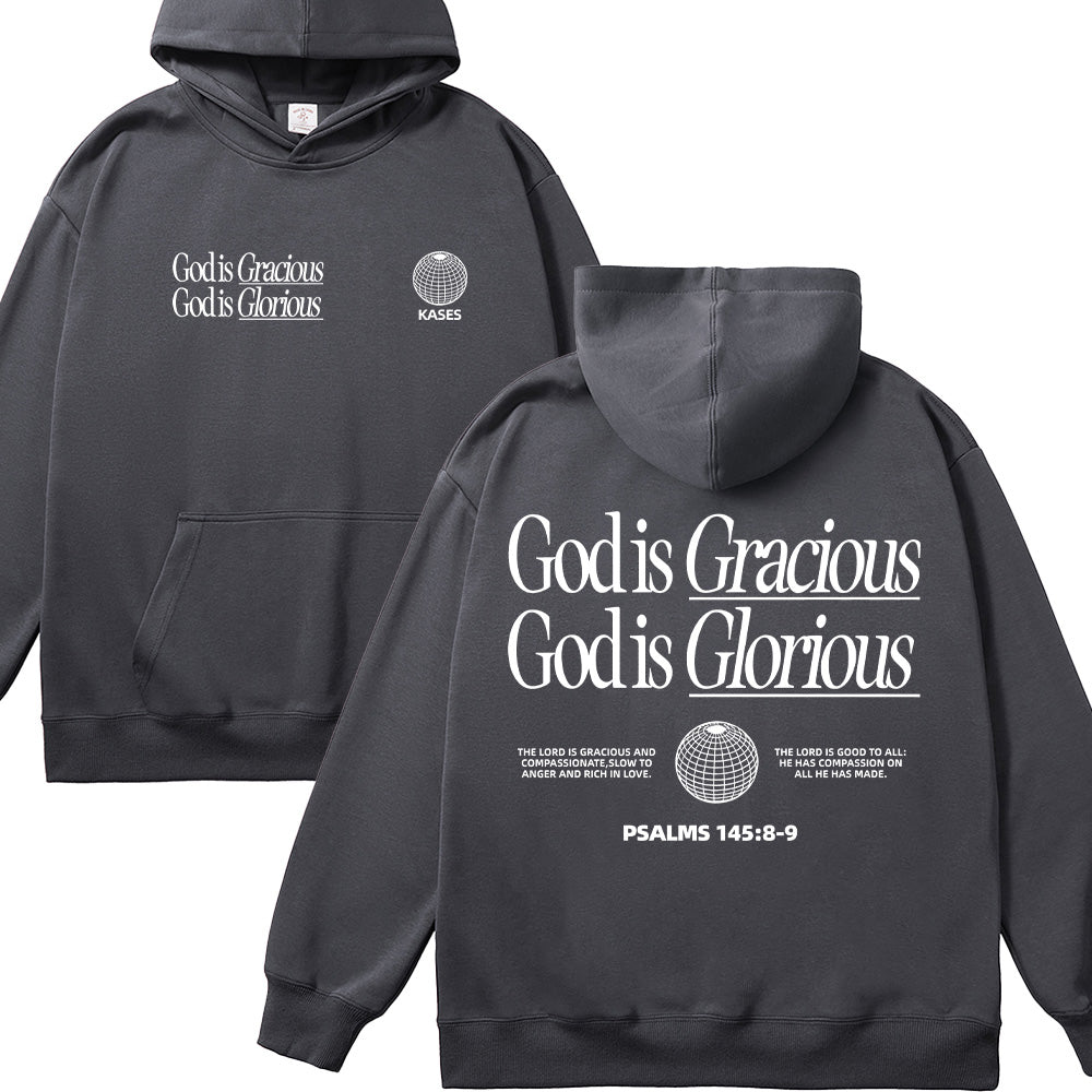 God Is Gracious Christian Unisex Cotton Hoodie