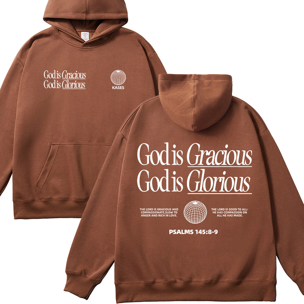 God Is Gracious Christian Unisex Cotton Hoodie