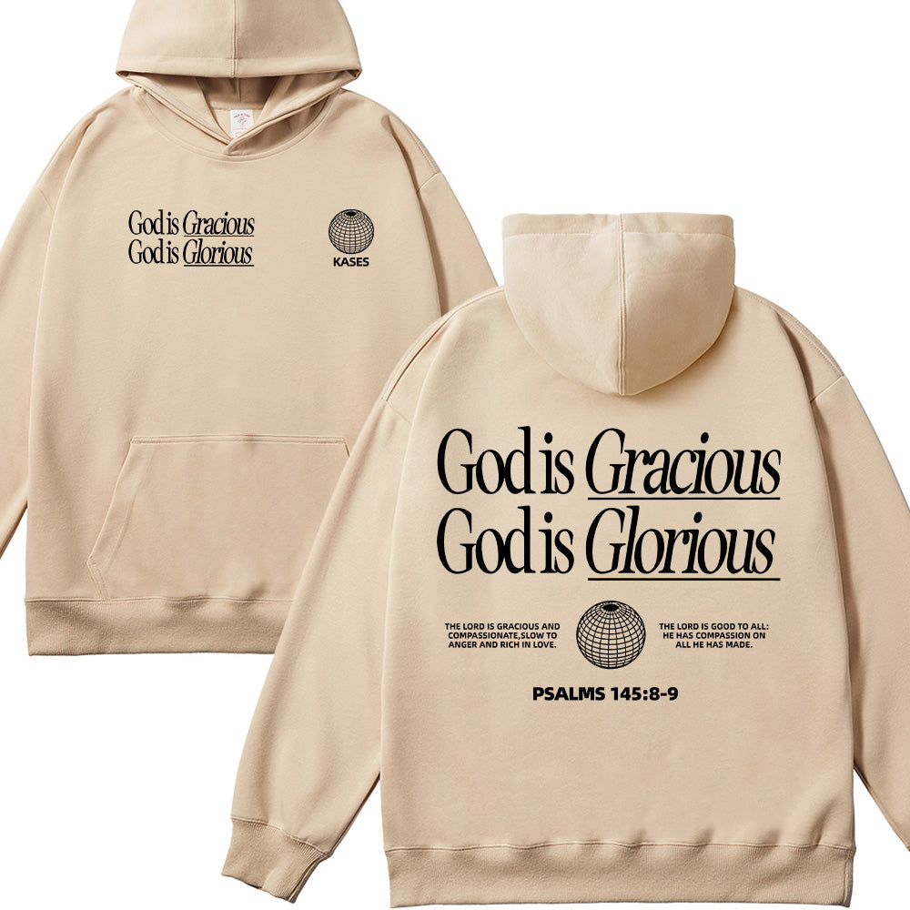 God Is Gracious Christian Unisex Cotton Hoodie