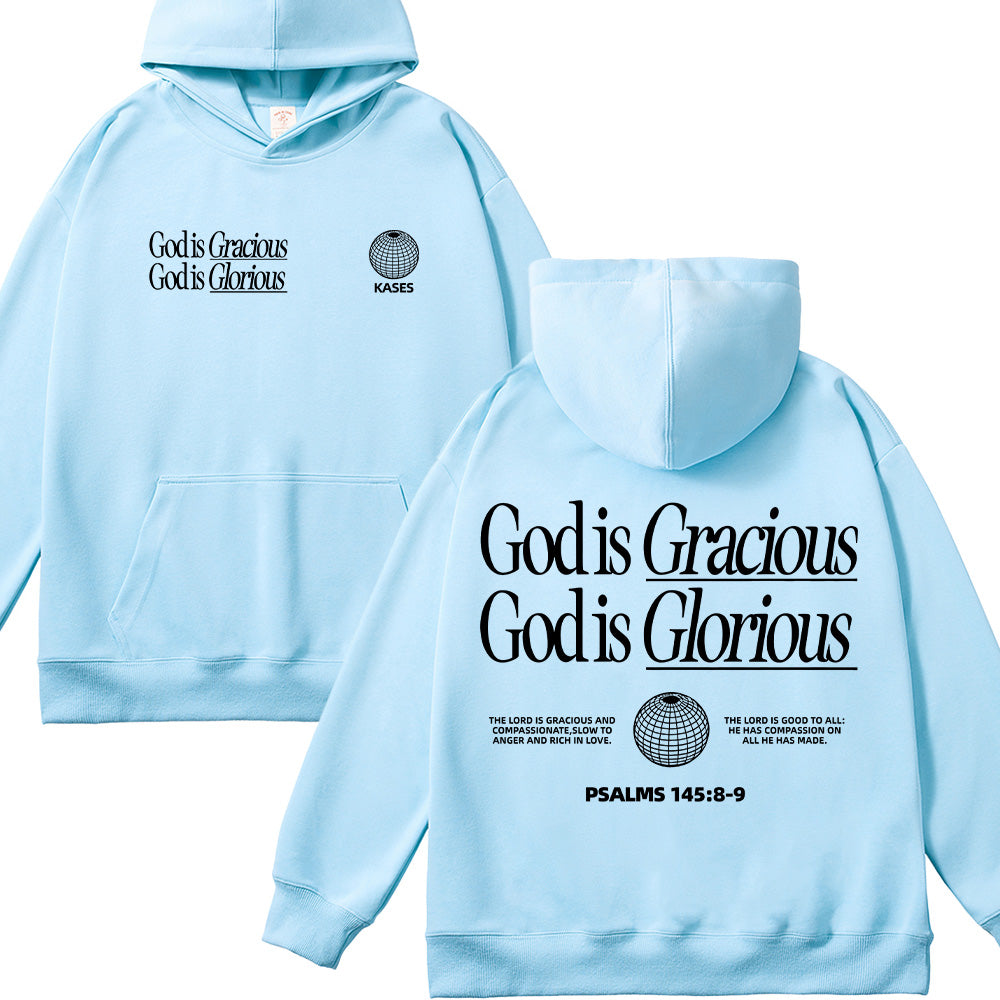 God Is Gracious Christian Unisex Cotton Hoodie