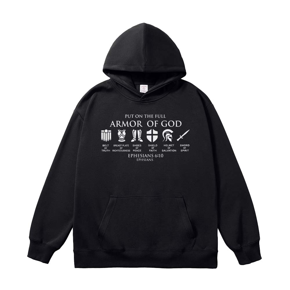 Armor Of God Christian Unisex Cotton Hoodie