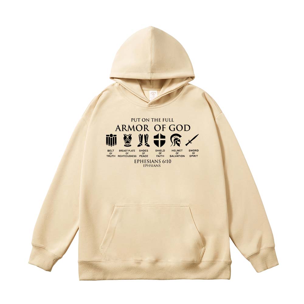 Armor Of God Christian Unisex Cotton Hoodie