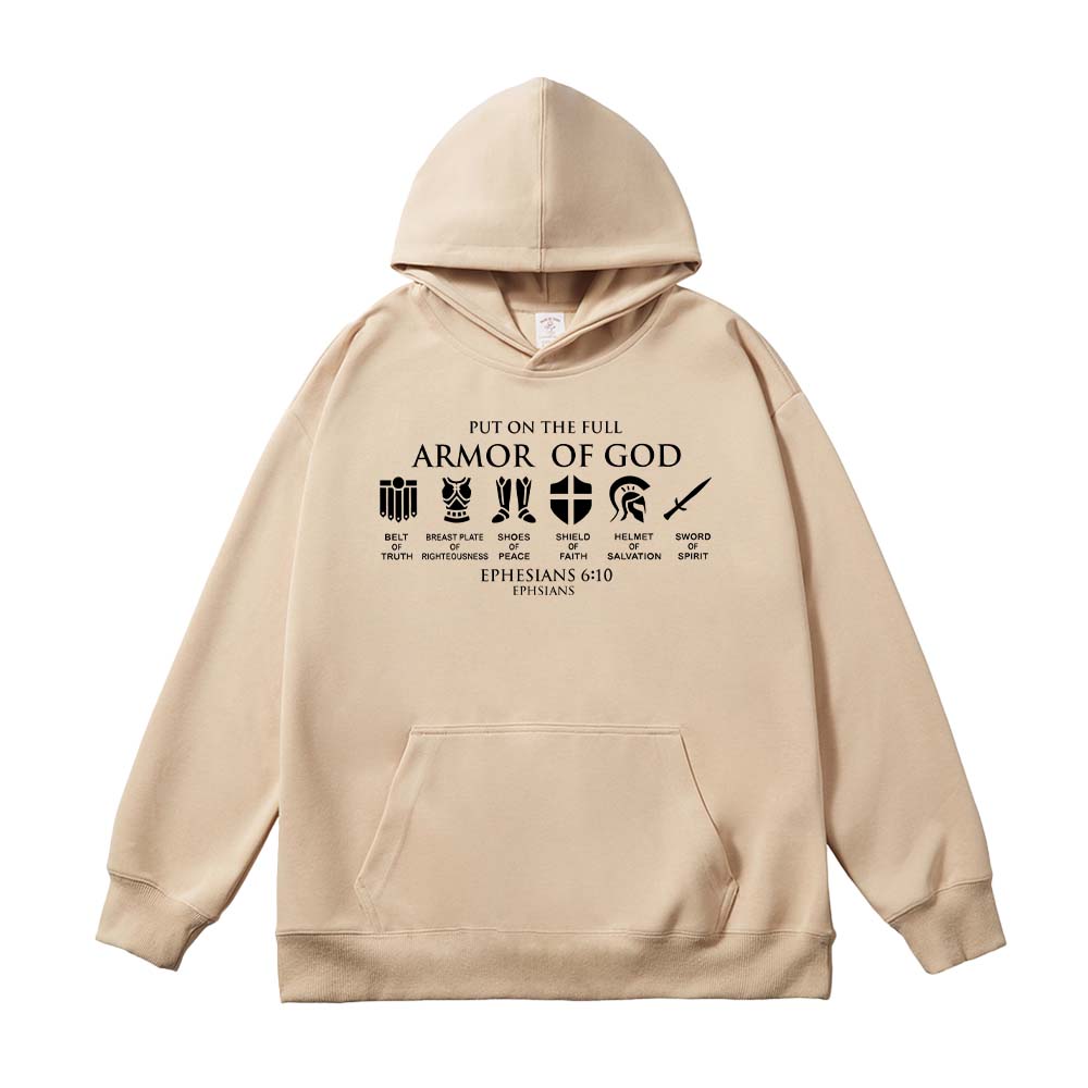 Armor Of God Christian Unisex Cotton Hoodie