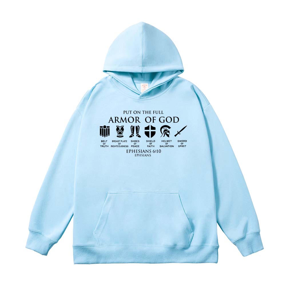 Armor Of God Christian Unisex Cotton Hoodie