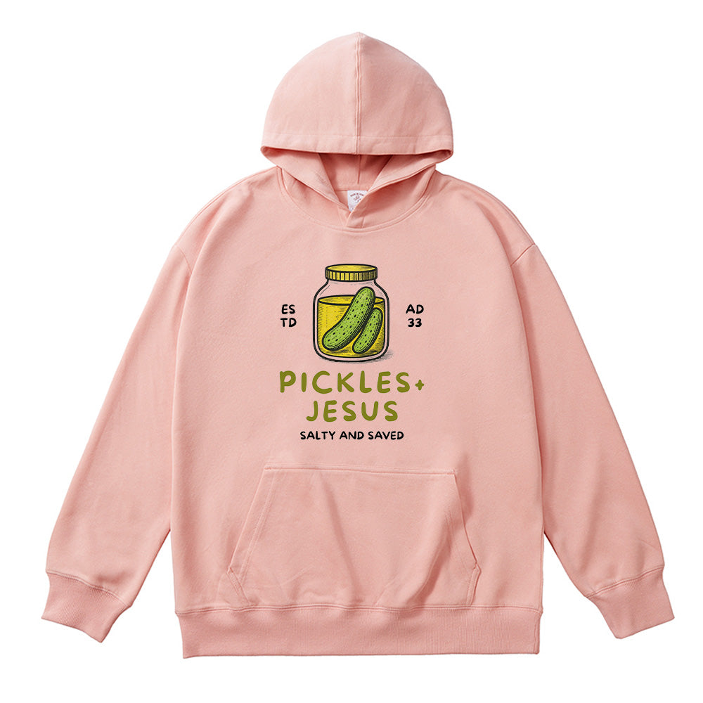 Pickles And Jesus Christian Unisex Cotton Hoodie