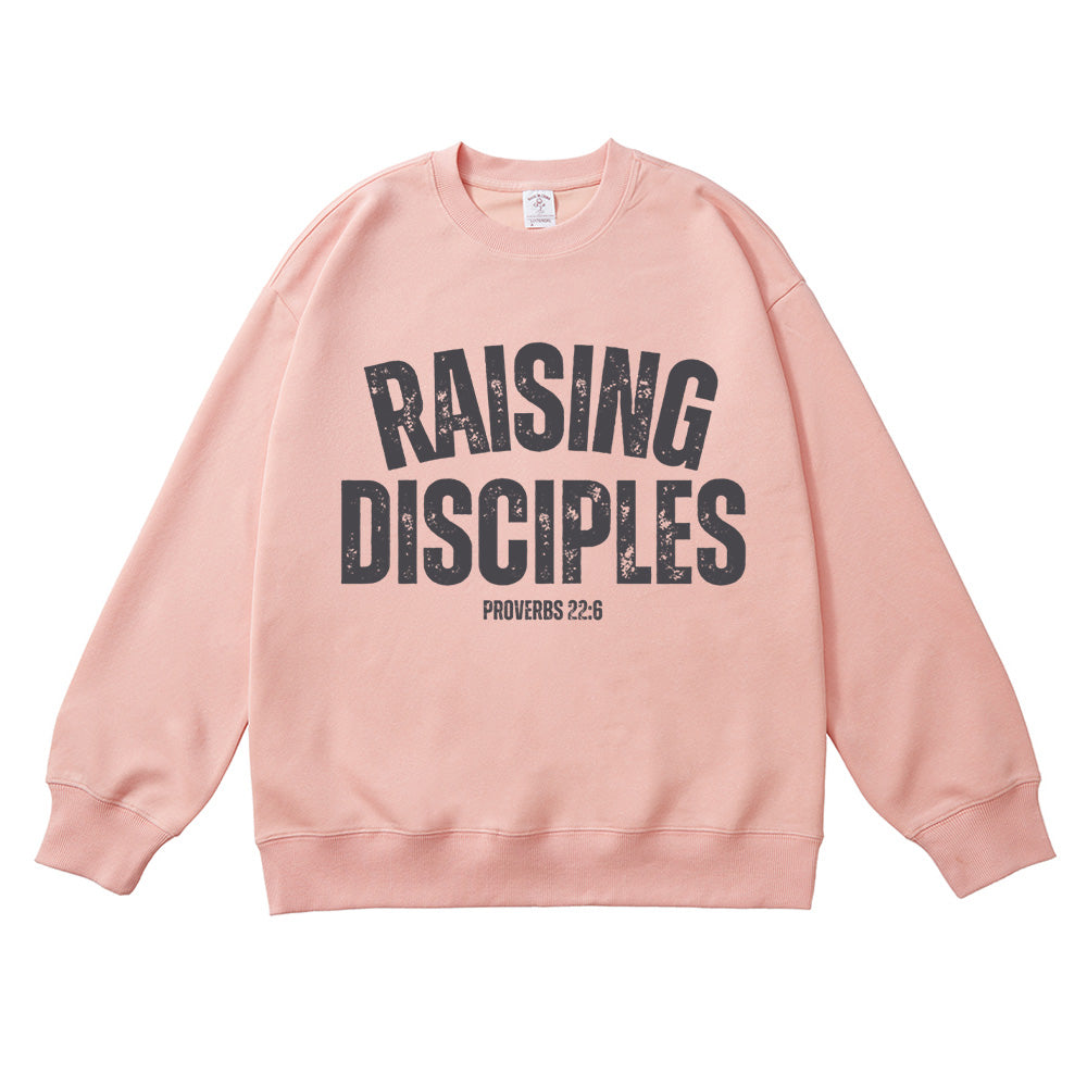 Raising Disciples Proverbs 22:6 Unisex Cotton Sweatshirt