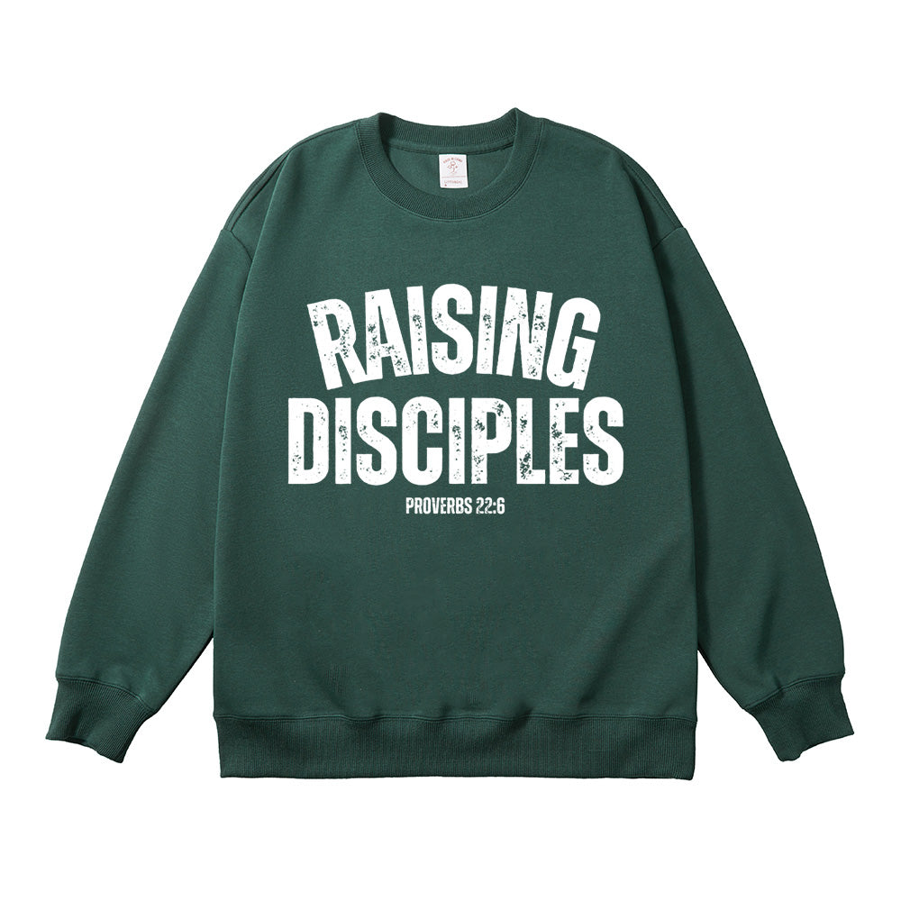 Raising Disciples Proverbs 22:6 Unisex Cotton Sweatshirt