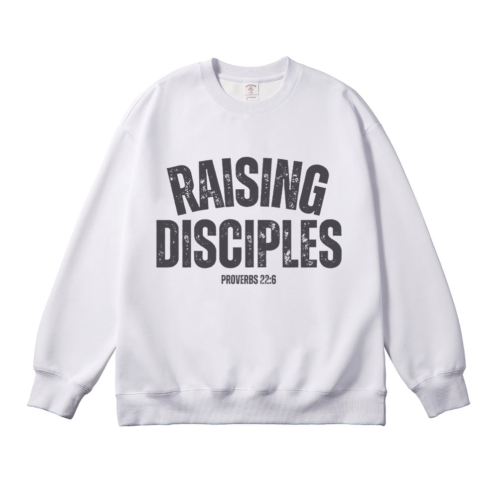 Raising Disciples Proverbs 22:6 Unisex Cotton Sweatshirt