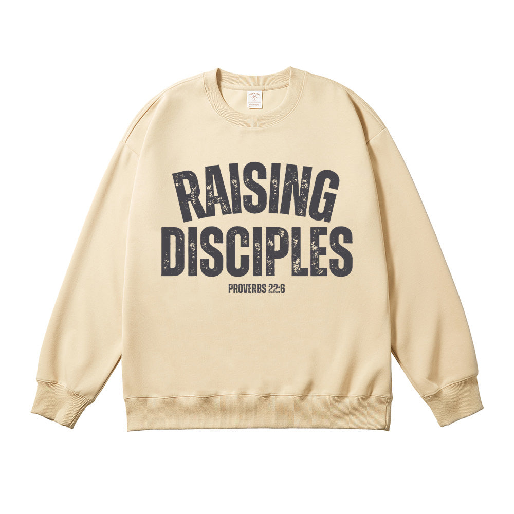 Raising Disciples Proverbs 22:6 Unisex Cotton Sweatshirt