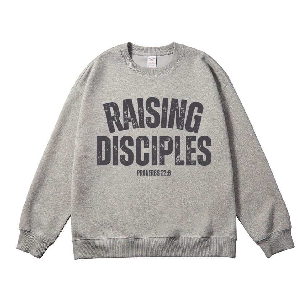 Raising Disciples Proverbs 22:6 Unisex Cotton Sweatshirt