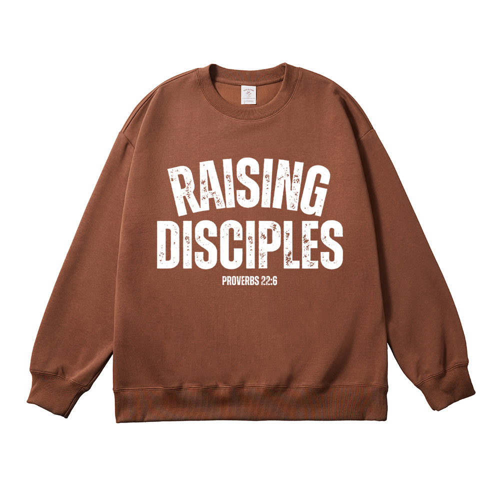 Raising Disciples Proverbs 22:6 Unisex Cotton Sweatshirt