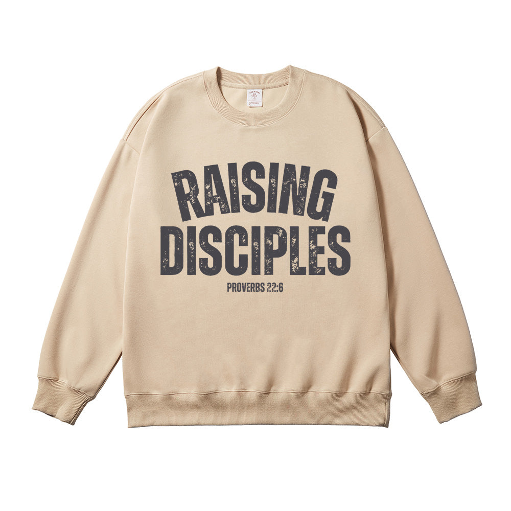 Raising Disciples Proverbs 22:6 Unisex Cotton Sweatshirt