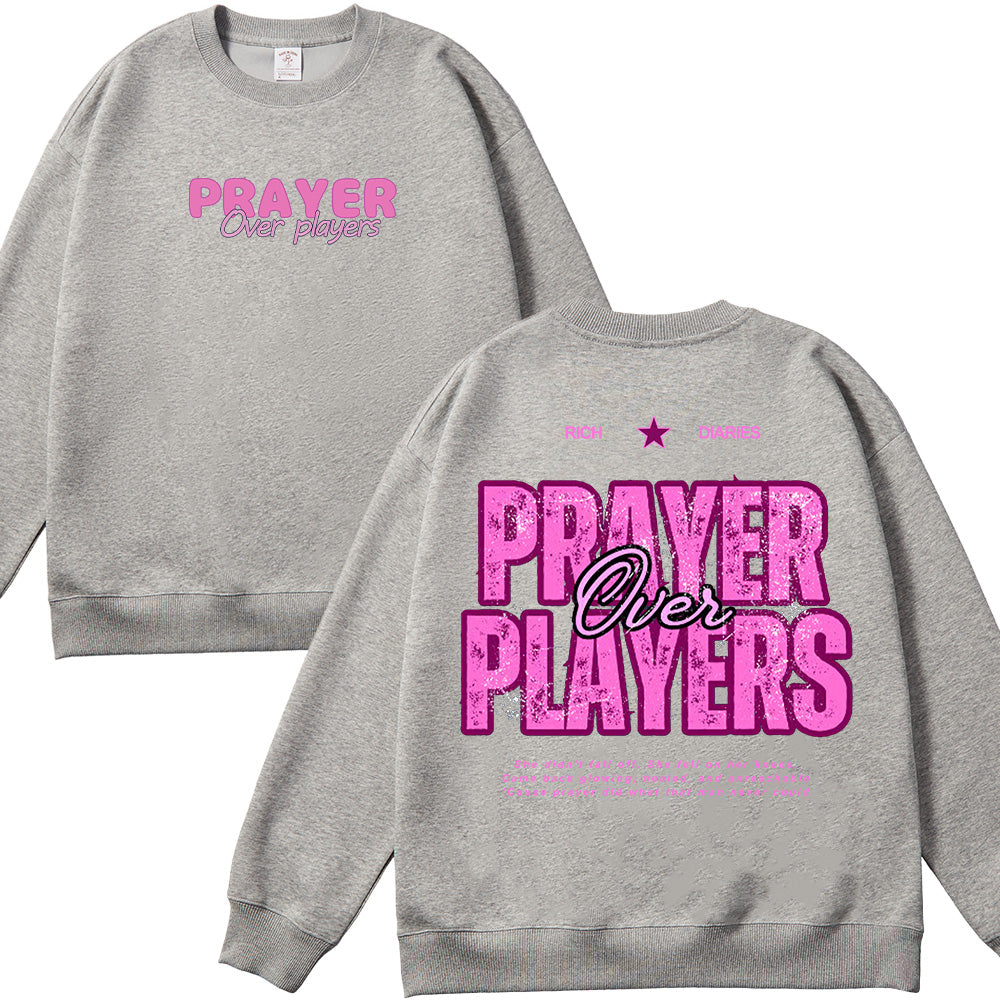 Prayer Over Players Unisex Cotton Sweatshirt