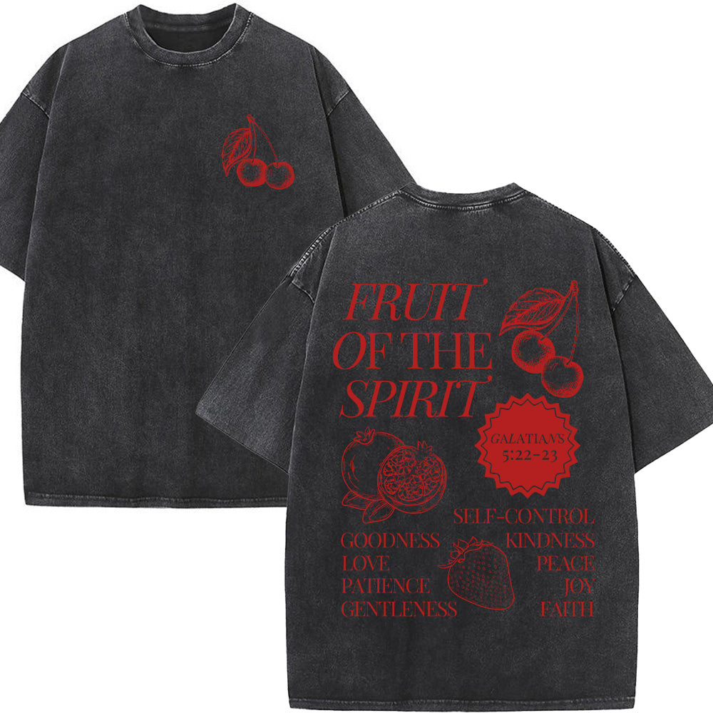 Fruit Of The Spirit Unisex Washed T-Shirt